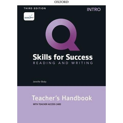 Q Skills for Success Intro Reading & Writing Teacher´s Access Card, 3rd - Jennifer Bixby