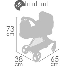 DeCuevas 81745 Skládací 3 v 1 s taškou PROVENZA 2023 73 cm