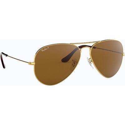 Ray-Ban Слънчеви очила Ray-Ban Aviator Classic arista gold/brown polarized