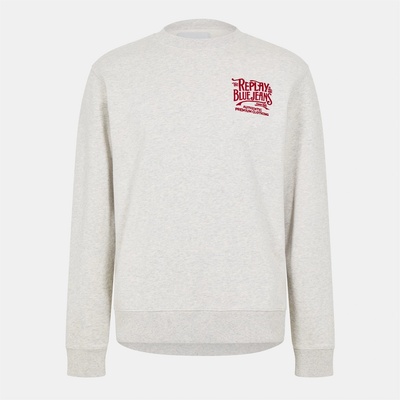 Replay Блуза Replay Men's Relaxed Fit Crew Sweatshirt - Grey Melange