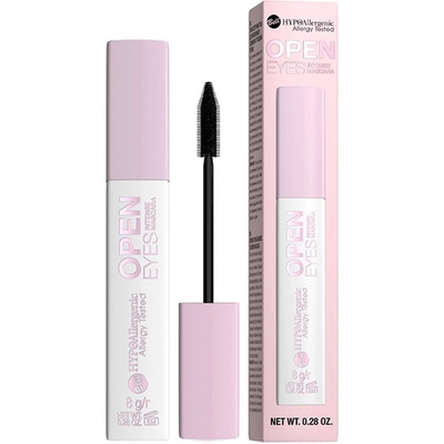 Bell HYPOAllergenic Спирала за мигли Open Eyes Intense, 01 Black, 8 g