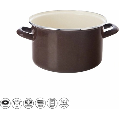 ORION Hrnec BROWN 18 cm 3 l smalt