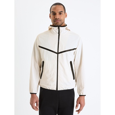 Celio Бяло мъжко яке с качулка Celio Gutrack Celio | Byal | МЪЖЕ | M