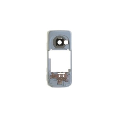 originální střední rám Nokia N73 bílá
