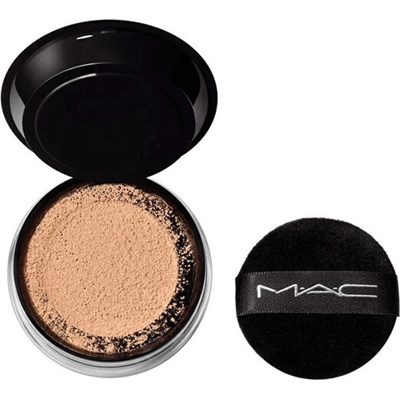 MAC Cosmetics Studio Fix Pro Set + Blur Weightless Loose Powder zmatňujúci fixačný púder Medium Deep 6,5 g