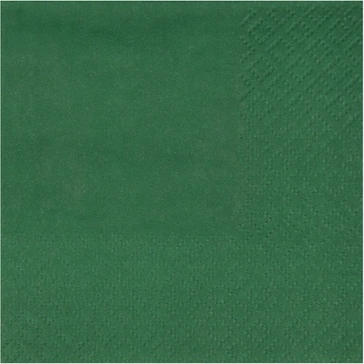 Santex Салфетки едноцветни 21 x 20 см ЦВЯТ: Тъмнозелено