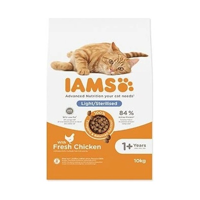 Eukanuba Cat Adult Senior Weight Control Chicken 10 kg
