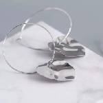 Silenti Jewelry Сребърни обеци "Перфекционизъм