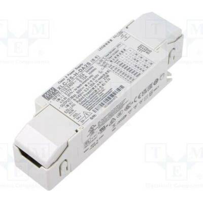 MEAN WELL XLC-25-H-DA2S Napájecí zdroj: spínaný; LED; DALI 2; 25W; 9÷54VDC; 300mA÷1,05A