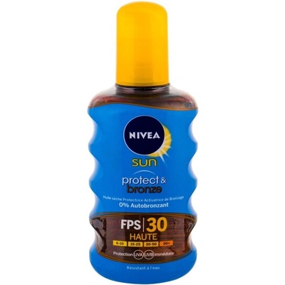 Nivea Sun Protect & Bronze Oil Spray от Nivea Унисекс Слънцезащитен лосион за тяло 200мл