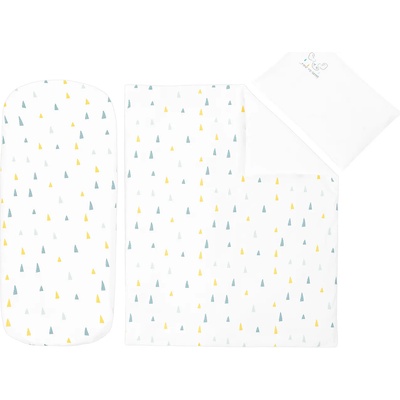 KikkaBoo Бебешки спален комплект 6 части KikkaBoo Elephant Time (41101060081)