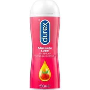 Durex 2 в 1 Масажен гел и лубрикант Durex Guarana 200 мл