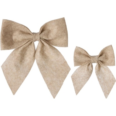Závěsná dekorace mašle Bow Linen - set 2 ks Wikholm Form