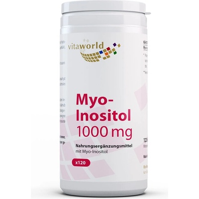 vitaworld Myo-inositol / Мио-инозитол 1000 mg, 120 капсули (15373899 VW)