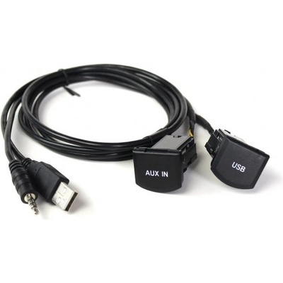 USB+JACK konektor Volkswagen Polo 2014- 551VW3 551vw3