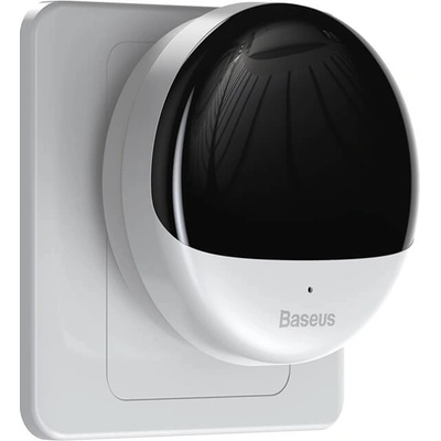 Нощна LED лампа с модул за гласово управление на светлината и климатика (US стандарт) - Baseus AI Intelligent Voice Control Plug-in Night Light (DGBS-02) (бял) (DGBS-02)