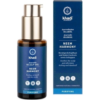 Khadi Hair Oil Neem Harmony vlasový olej proti lupům 50 ml