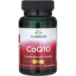 Swanson CoQ10, 100 mg, 100 меки капсули, Swanson (SWU561)