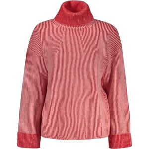 DESIGUAL Дамска плетена блуза desigual, Размер s, Цвят Червено (26wwjf15_ro3049)