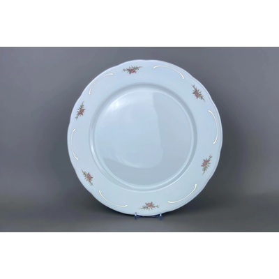 Moritz Zdekauer Talíř mělký Betty 25 cm vánoční porcelán