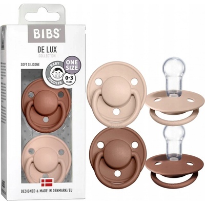 Bibs De Lux silikon Woodchuck blush 2 ks – Hledejceny.cz