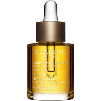 Clarins Blue Orchid Treatment Oil антиоксидантно масло за лице за дневна и нощна употреба с хидратиращ ефект 30ml