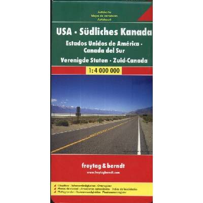 USA, Südliches Kanada 1: 4 000 000 - freytag&berndt