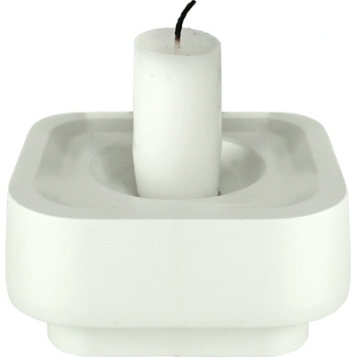 Born in Sweden Свещник Stumpastaken Ettan бял алуминий (7340380-10)