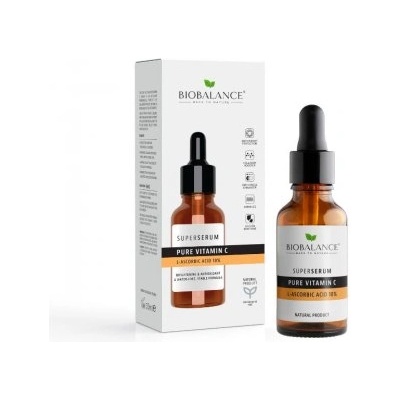 BIOBALANCE СУПЕР СЕРУМ vitamin c И АСКОРБИЛОВА КИСЕЛИНА