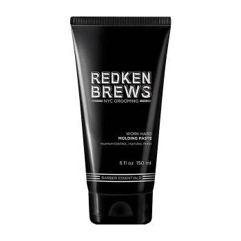 Redken Brews Hard Molding Paste моделираща паста за коса със силна фиксация 150 ml за мъже