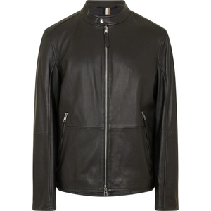 Boss Яке Boss Men's Nokuri1 Leather Jacket - Black