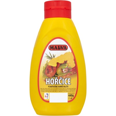 Malva Hořčice plnotučná 440g
