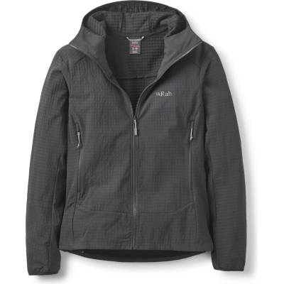 Rab Дамско поларено яке Rab Women's Quantra Pro Hoody Fleece jacket - Black - размер 42 (EU) (105-7156-0114)