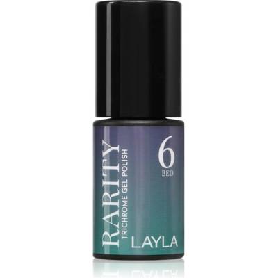 Layla Cosmetics Rarity gélový lak na nechty s použitím UV/LED lampy odtieň n.6 5 ml