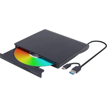 Gembird gembird DVW EXT SLIM DVD USB 03 черен USB-C&3.1 DVD8x CD24x (DVD-USB-03)