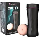 mystim Opus E Anus - електро мастурбатор изкуствен анус (натурален-черен) - lovesexshop