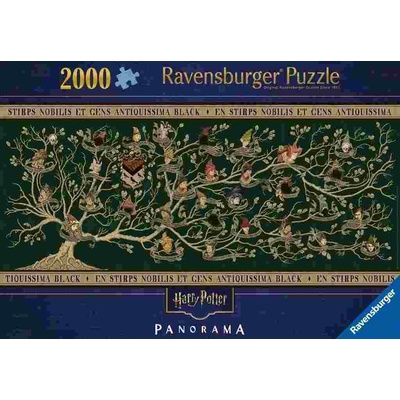 Ravensburger - Puzzle Harry Potter Black Family Tree panorama - 2 000 piese