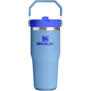 STANLEY Син термос от неръждаема стомана 410 ml IceFlow Flip Straw 2.0 Tumbler Blue Sky - Stanley (100000116198)