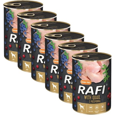 RAFI Рафі Възрастен GF Пате с Пъдпъдък 6 x 400 г