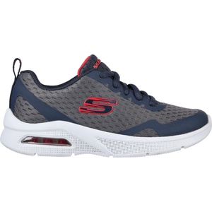 Skechers Юношески маратонки Skechers Microspec Max Junior Trainers - Grey/Red