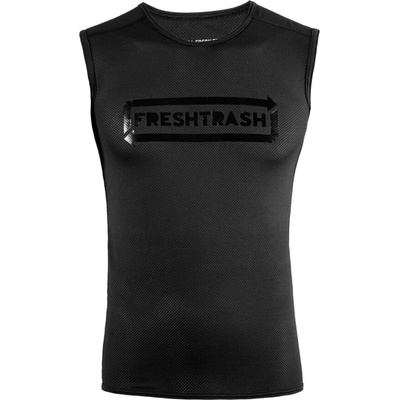 Fresh Trash Mens Convert Jersey No Sleeve true black
