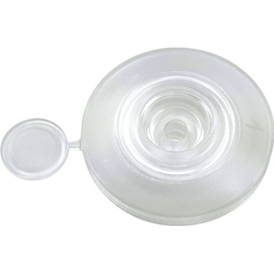 Prítlačný terčík pre dosky hr. 10mm číry (bez tesnenia)