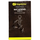 RidgeMonkey Vrtáčiky s krúžkom Hook Ring Bait Screws