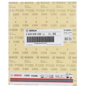 Bosch Шлайфхартия BOSCH C355 230 x 280 мм, 1200 2608608H69 (2608608H69)