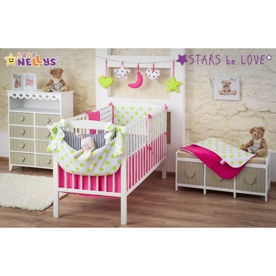Baby Nellys súprava Stars Be Love č. 1 120x90 cm