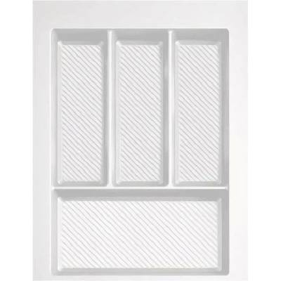 Příborník MAX 40, 49 × 35 × 5,5 cm, plast, bílý K8040100
