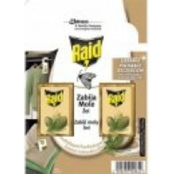 Raid háček proti šatním molům s vůní cedru 2 ks