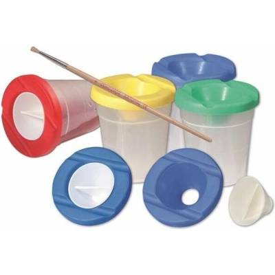 Téglik na štetce CONCORDE na vodu 9 cm, mix farieb (A65622)