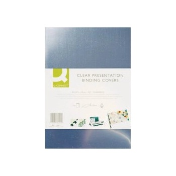 Q-Connect Корици прозрачни pvc 200мик А3 100бр