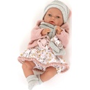 Panenky Antonio Juan 17194 PEKE realistická miminko se speciální pohybovou funkcí a měkkým látkovým tělem 29 cm